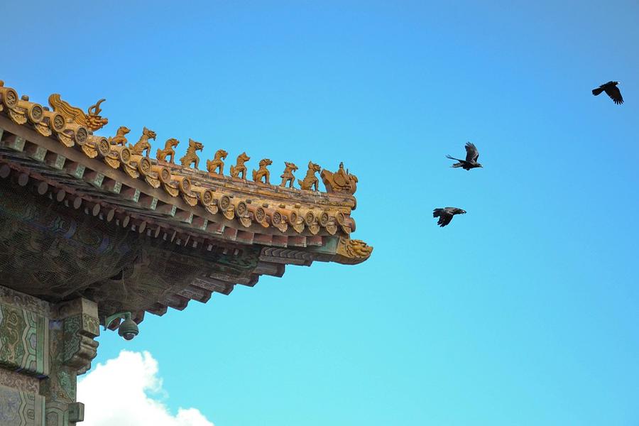 北京城东南角楼（名曰城角箭楼，简称角楼）图片