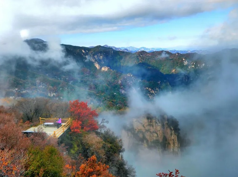 五岳寨风景区图片