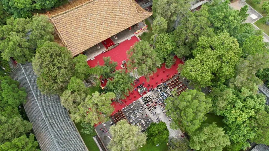 建水文庙图片