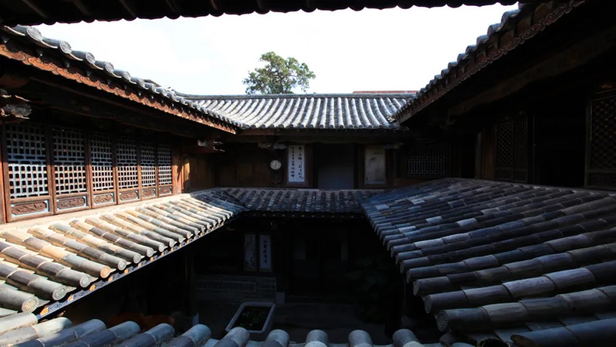 团山民居图片