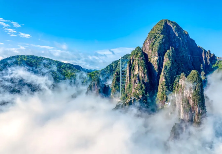 莽山五指峰景区图片