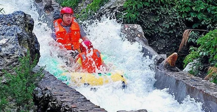 宁乡沩山龙泉漂流图片