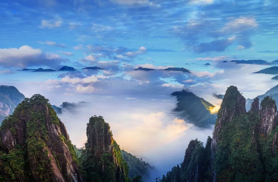 莽山五指峰景区图片