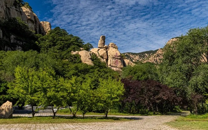 长寿山图片