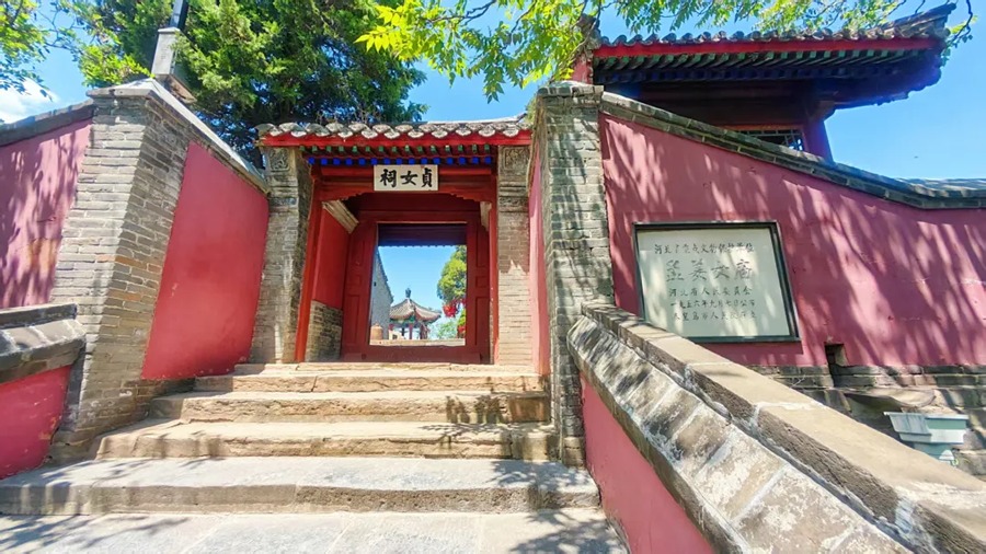 孟姜女庙图片