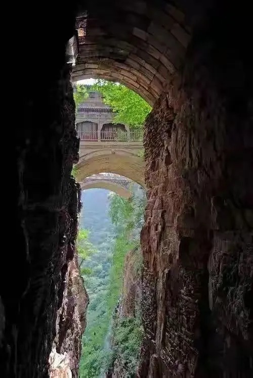 苍岩山风景区图片