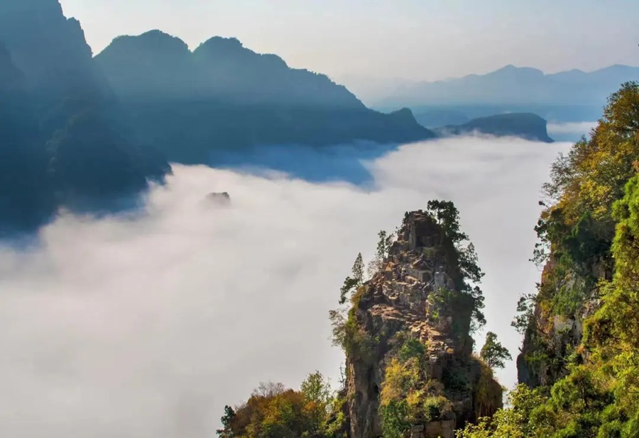 兴隆山景区图片