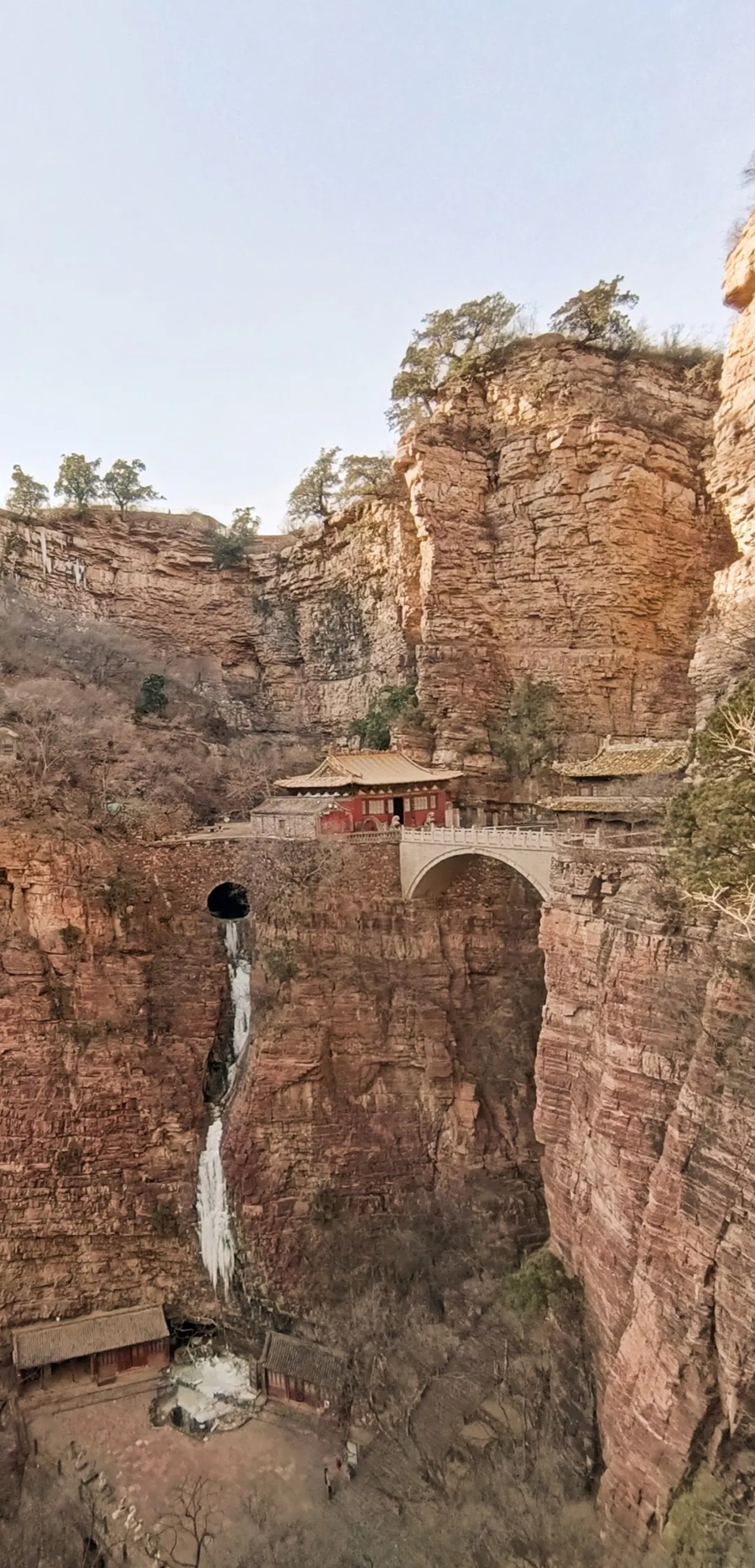 苍岩山风景区图片