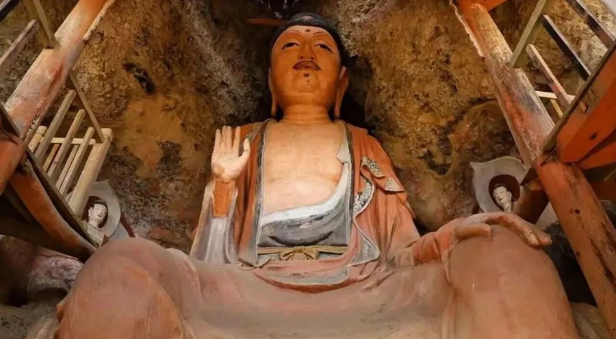 武山木梯石窟文化旅游区图片