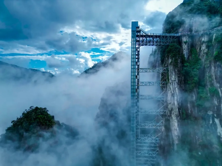 莽山五指峰景区图片