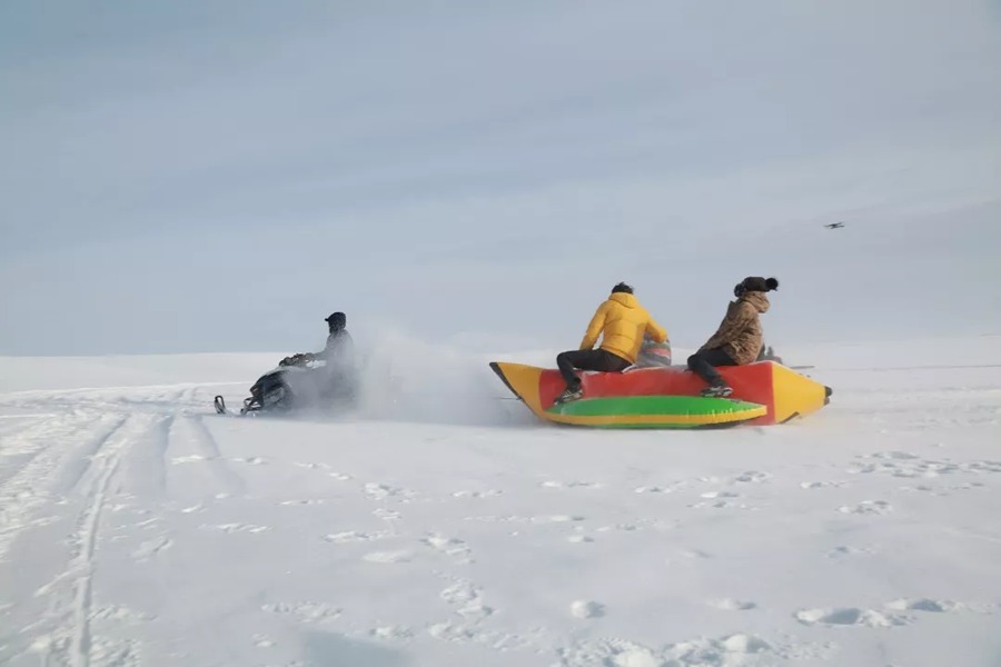 昭苏县滑雪场图片