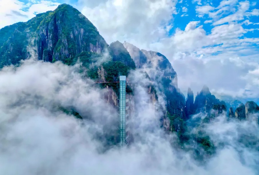 莽山五指峰景区图片