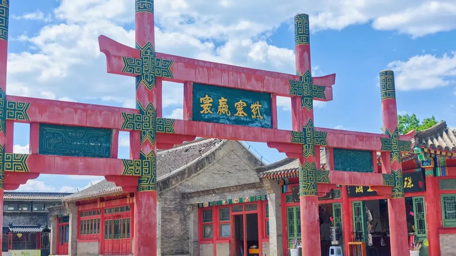 孟姜女庙图片