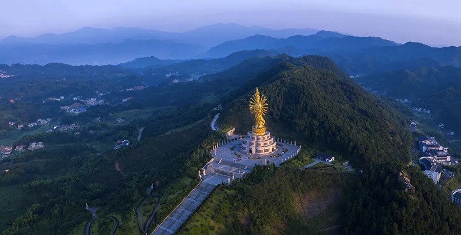 沩山密印景区图片