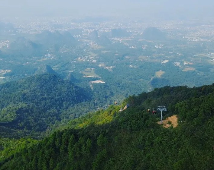 桂林尧山景区图片