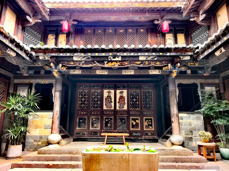 团山民居图片