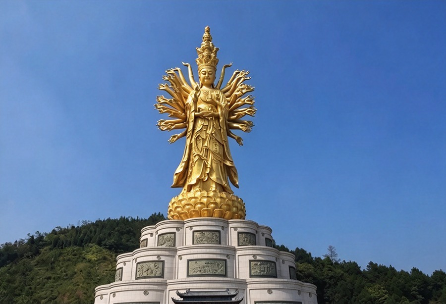 沩山密印景区图片