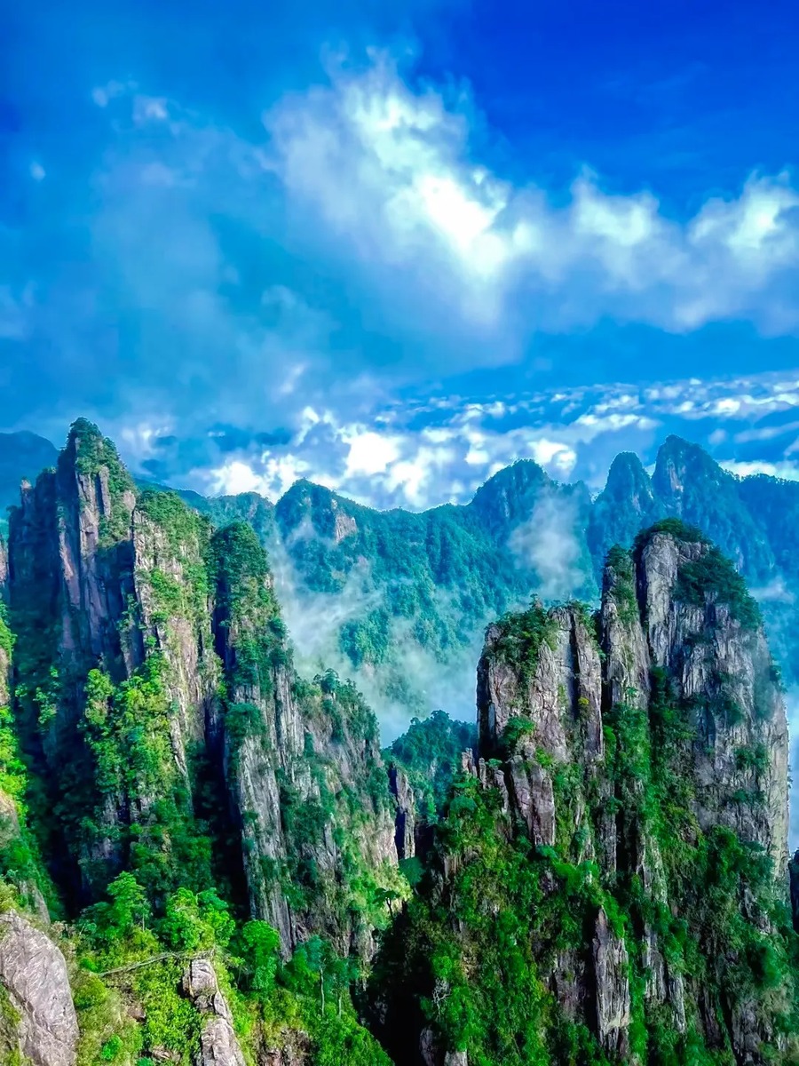 莽山五指峰景区图片