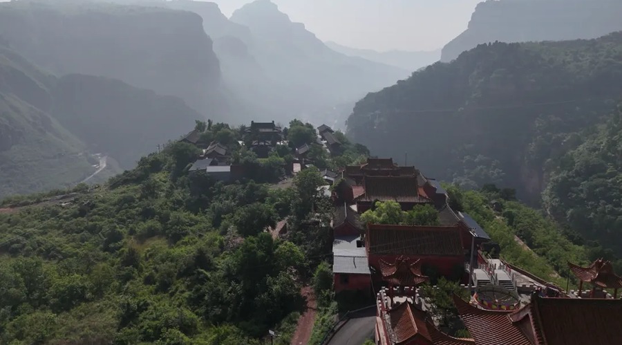 苍岩山风景区图片