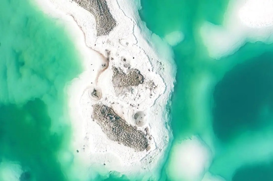大柴旦翡翠湖旅游景区图片