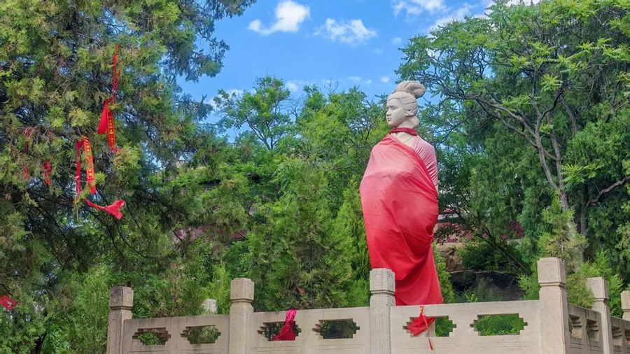 孟姜女庙图片