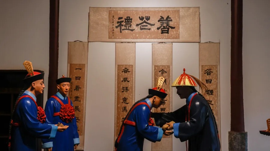 学政考棚图片