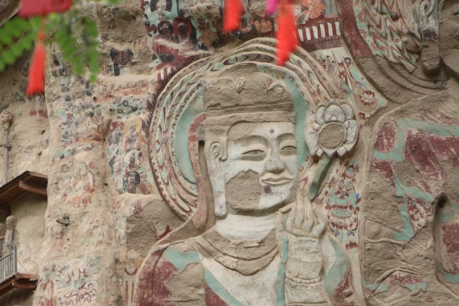 水帘洞石窟群图片